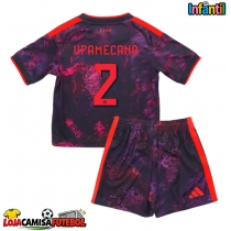 Camisa de Futebol Bayern Munich Dayot Upamecano #2 Equipamento Alternativo Infantil 2026-27 Manga Curta (+ Calças curtas)